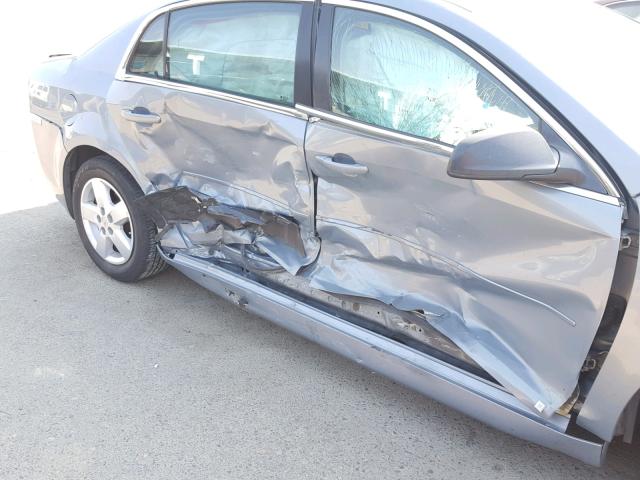 1G1ZG57B48F198655 - 2008 CHEVROLET MALIBU LS BLUE photo 9