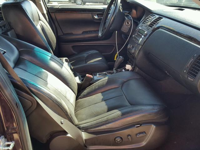 1G6KD57Y58U142504 - 2008 CADILLAC DTS BURGUNDY photo 5