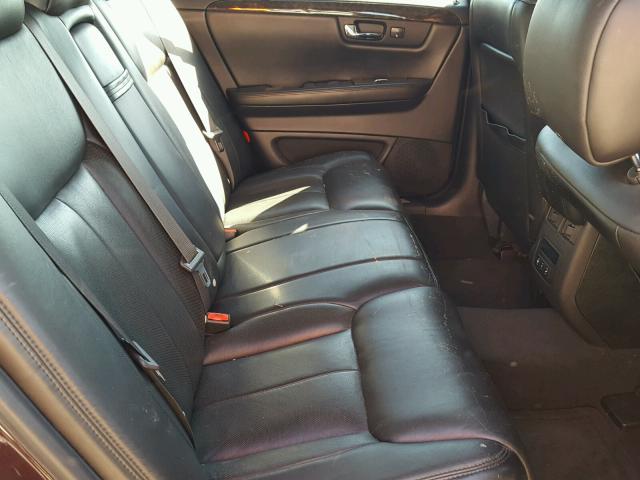 1G6KD57Y58U142504 - 2008 CADILLAC DTS BURGUNDY photo 6