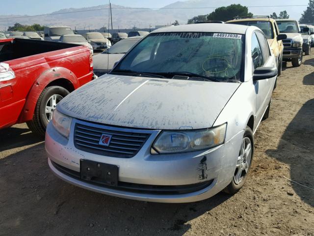 1G8AJ55F66Z204859 - 2006 SATURN ION LEVEL SILVER photo 2