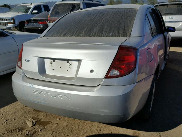 1G8AJ55F66Z204859 - 2006 SATURN ION LEVEL SILVER photo 4