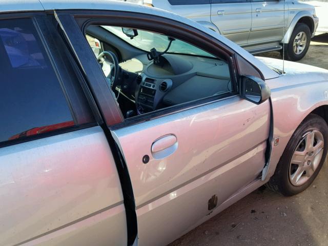 1G8AJ55F66Z204859 - 2006 SATURN ION LEVEL SILVER photo 9
