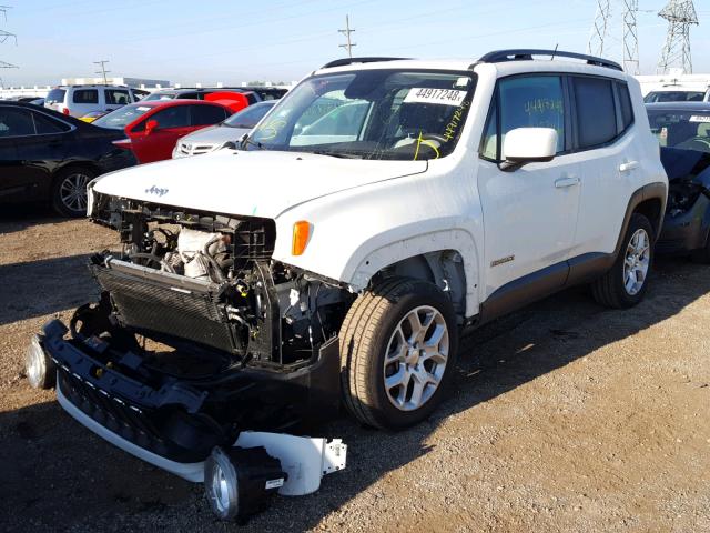 ZACCJBBT0FPB59381 - 2015 JEEP RENEGADE L WHITE photo 2