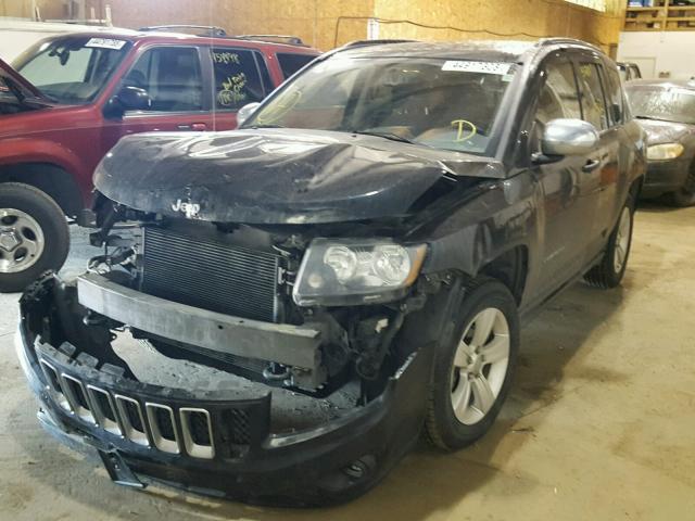1C4NJDBB0ED629119 - 2014 JEEP COMPASS SP BLACK photo 2
