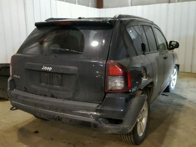 1C4NJDBB0ED629119 - 2014 JEEP COMPASS SP BLACK photo 4