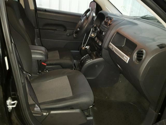 1C4NJDBB0ED629119 - 2014 JEEP COMPASS SP BLACK photo 5