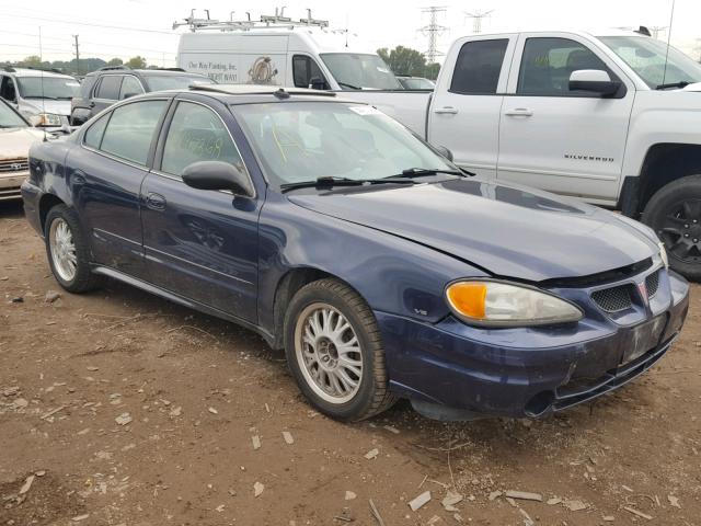 1G2NG52EX4M595823 - 2004 PONTIAC GRAND AM S BLUE photo 1