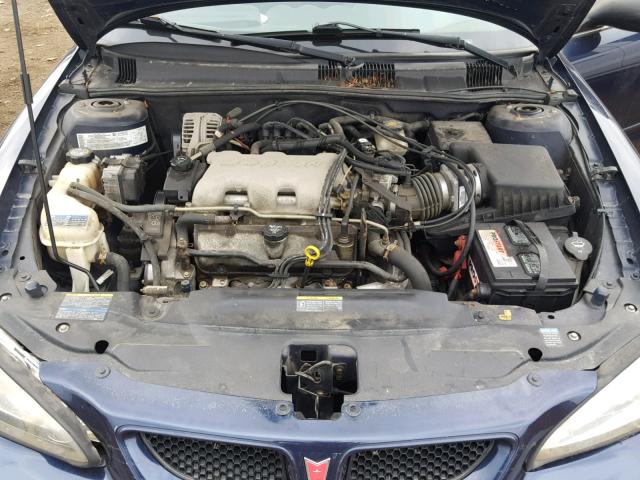1G2NG52EX4M595823 - 2004 PONTIAC GRAND AM S BLUE photo 7