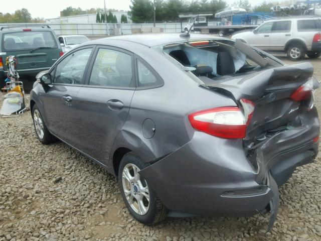 3FADP4BJ7EM145072 - 2014 FORD FIESTA GRAY photo 3