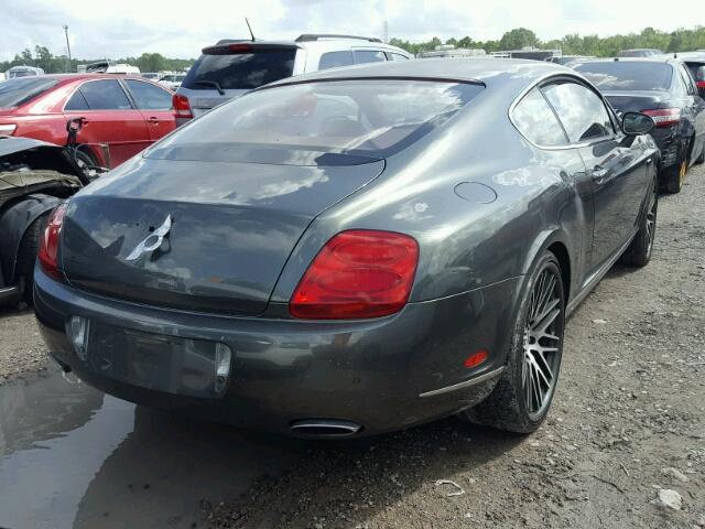 SCBCR63W24C021915 - 2004 BENTLEY CONTINENTA GRAY photo 4