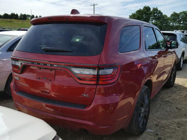 1C4SDJCT8HC740320 - 2017 DODGE DURANGO R/ RED photo 4