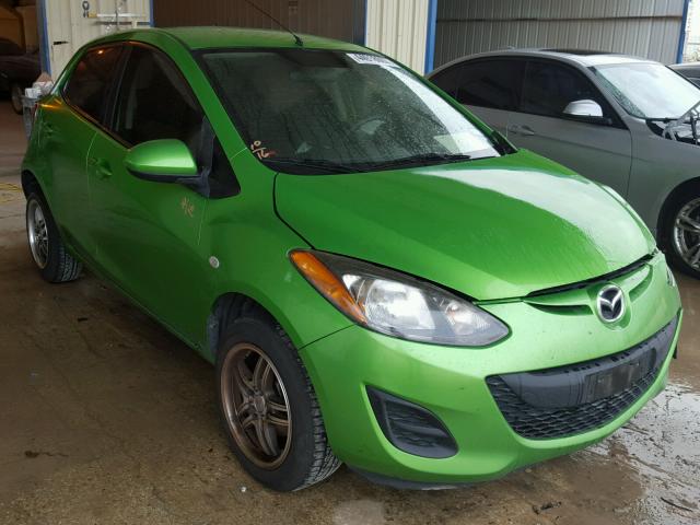 JM1DE1KYXC0139651 - 2012 MAZDA MAZDA2 GREEN photo 1