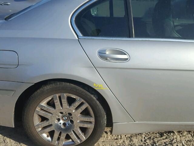 WBAGN63452DR06638 - 2002 BMW 745 LI SILVER photo 9