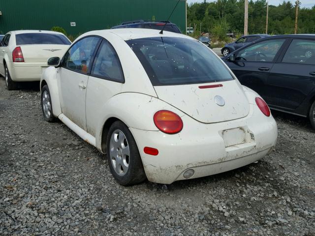 3VWCK21C83M405257 - 2003 VOLKSWAGEN NEW BEETLE 白色 照片 3