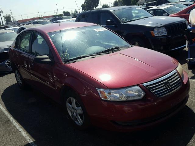 1G8AJ55F57Z146454 - 2007 SATURN ION LEVEL RED photo 1