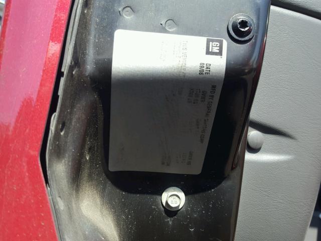 1G8AJ55F57Z146454 - 2007 SATURN ION LEVEL RED photo 10