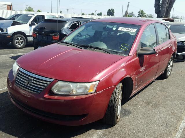 1G8AJ55F57Z146454 - 2007 SATURN ION LEVEL RED photo 2