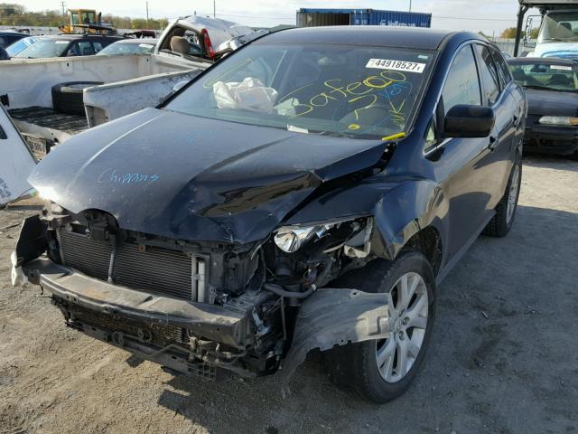 JM3ER293280170528 - 2008 MAZDA CX-7 BLACK photo 2