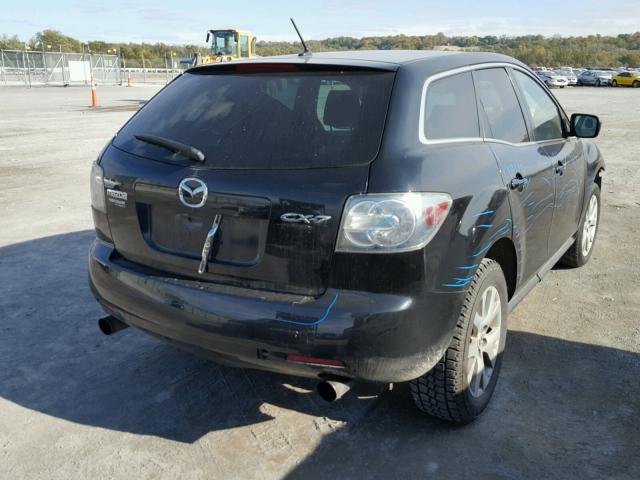 JM3ER293280170528 - 2008 MAZDA CX-7 BLACK photo 4