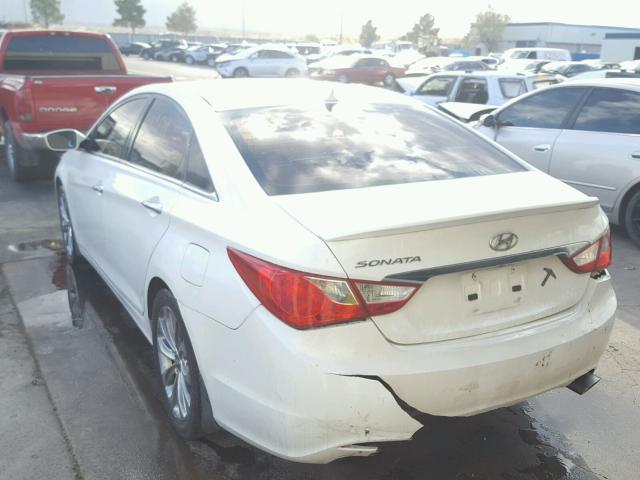 5NPEC4AC8CH368284 - 2012 HYUNDAI SONATA SE 白色 照片 3