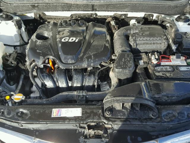 5NPEC4AC8CH368284 - 2012 HYUNDAI SONATA SE 白色 照片 7