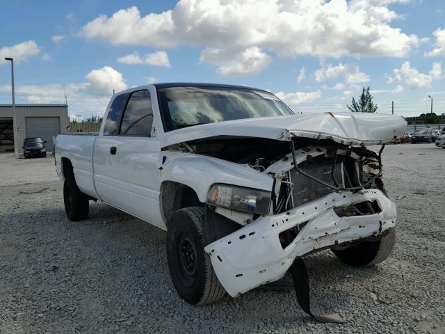 3B7KC23Z22M287296 - 2002 DODGE RAM 2500 WHITE photo 1