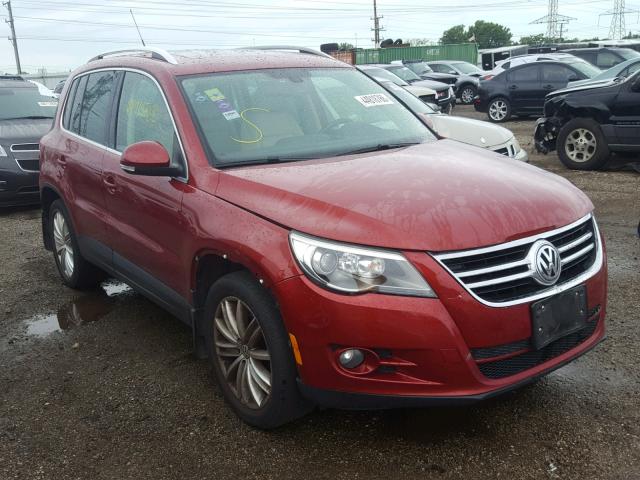 WVGBV75N99W501711 - 2009 VOLKSWAGEN TIGUAN SE RED photo 1