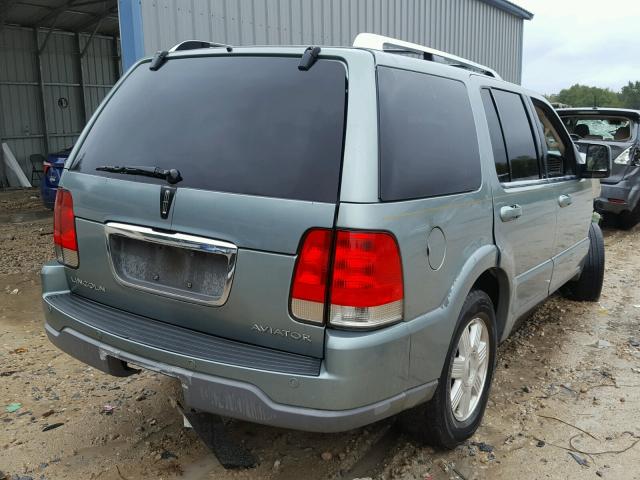 5LMEU68H85ZJ29980 - 2005 LINCOLN AVIATOR 绿色 照片 4