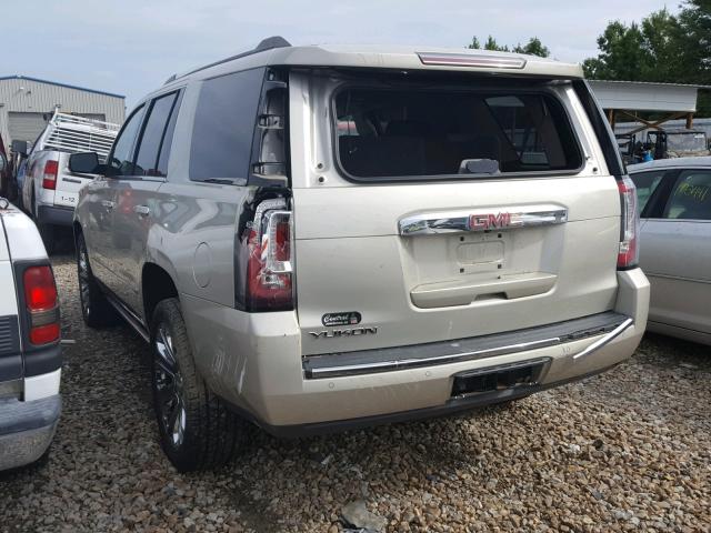 1GKS2CKJ3GR358259 - 2016 GMC YUKON DENA BEIGE photo 3