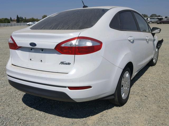 3FADP4AJXFM133677 - 2015 FORD FIESTA S WHITE photo 4