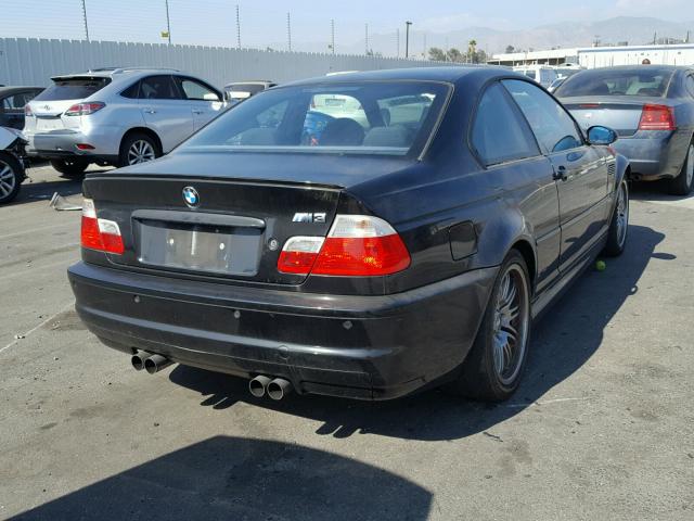 WBSBL93451JR10654 - 2001 BMW M3 CI BLACK photo 4