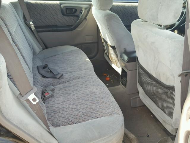 JF1SF6556WG760017 - 1998 SUBARU FORESTER S BLACK photo 6