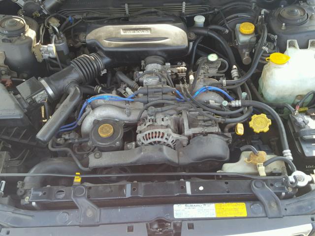 JF1SF6556WG760017 - 1998 SUBARU FORESTER S BLACK photo 7