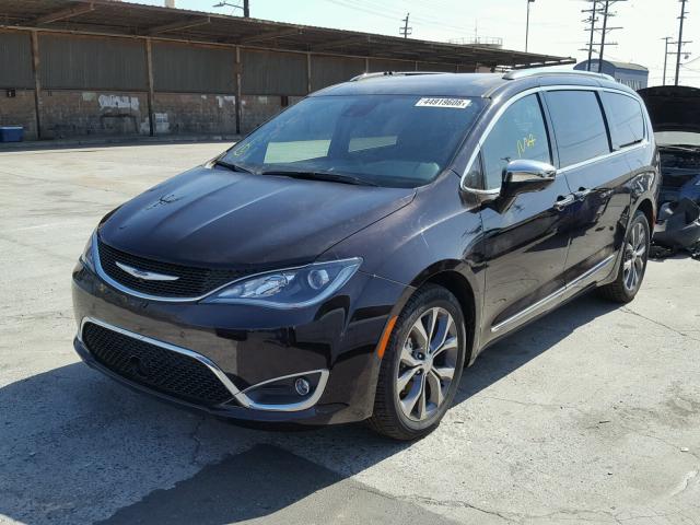 2C4RC1GG8JR101074 - 2018 CHRYSLER PACIFICA L 栗色 照片 2