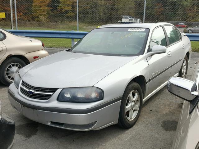 2G1WH52K339448847 - 2003 CHEVROLET IMPALA LS SILVER photo 2