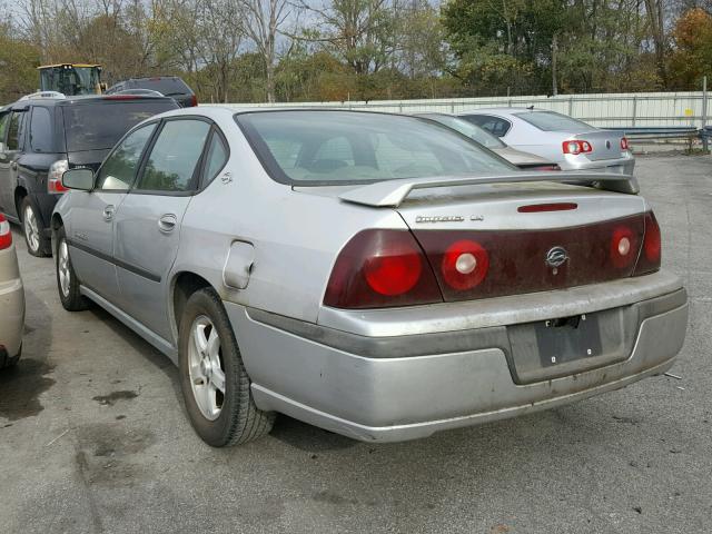 2G1WH52K339448847 - 2003 CHEVROLET IMPALA LS SILVER photo 3