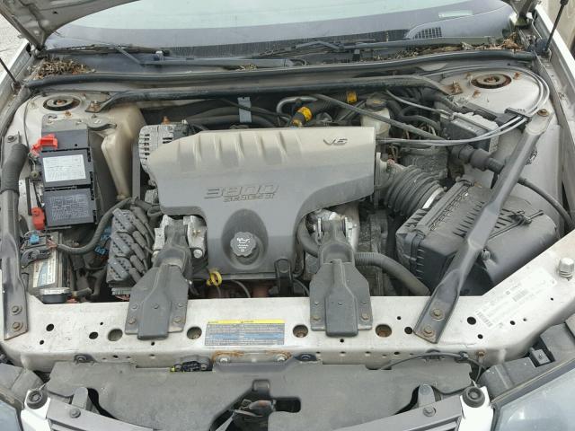 2G1WH52K339448847 - 2003 CHEVROLET IMPALA LS SILVER photo 7