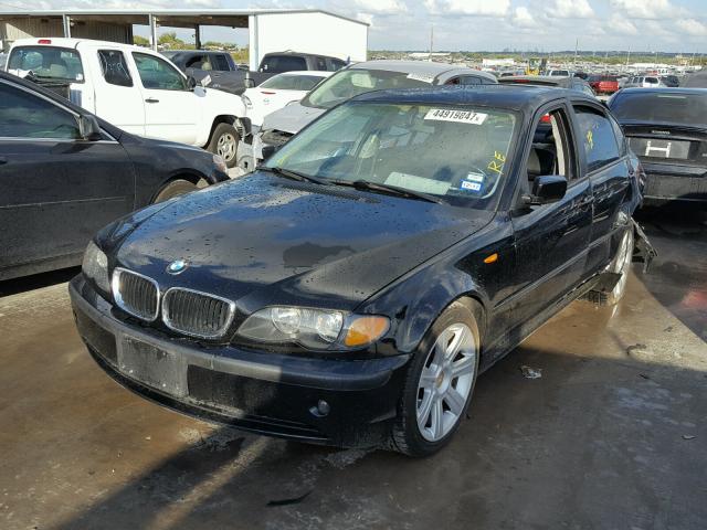 WBAET37442NG76612 - 2002 BMW 325 I BLACK photo 2