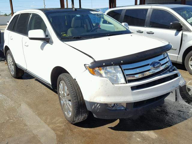 2FMDK3KC8ABA60687 - 2010 FORD EDGE LIMIT WHITE photo 1