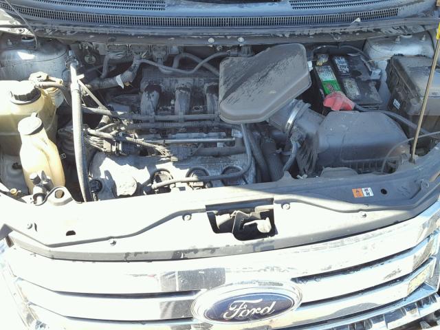 2FMDK3KC8ABA60687 - 2010 FORD EDGE LIMIT WHITE photo 7