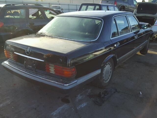 WDBCA39E5MA573114 - 1991 MERCEDES-BENZ 560 SEL BLACK photo 4