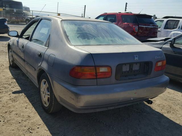 1HGEG865XSL056422 - 1995 HONDA CIVIC LX GRAY photo 3