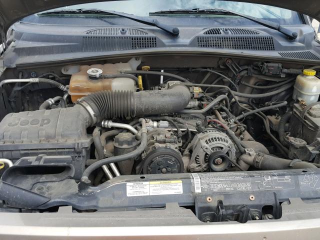 1J4GL38K65W671393 - 2005 JEEP LIBERTY RE GOLD photo 7
