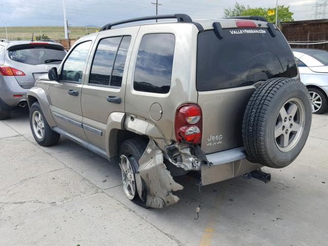1J4GL38K65W671393 - 2005 JEEP LIBERTY RE GOLD photo 9
