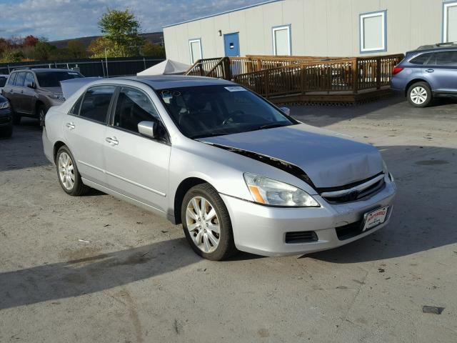 1HGCM665X6A075526 - 2006 HONDA ACCORD EX SILVER photo 1