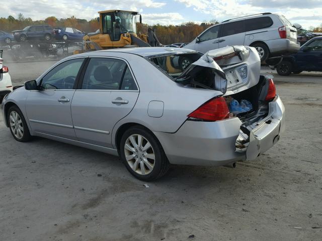 1HGCM665X6A075526 - 2006 HONDA ACCORD EX SILVER photo 3