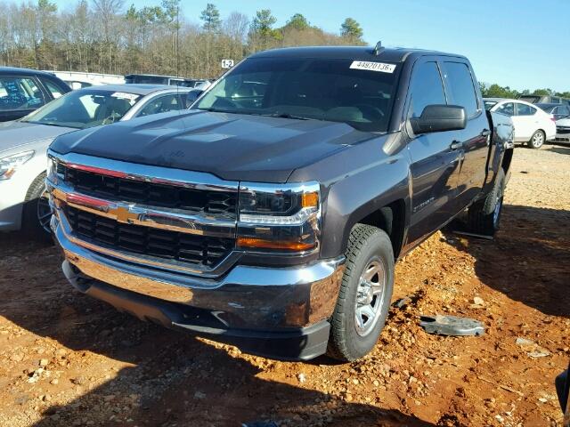 3GCUKNEC1GG295918 - 2016 CHEVROLET SILVERADO BLACK photo 2