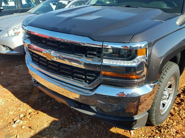 3GCUKNEC1GG295918 - 2016 CHEVROLET SILVERADO BLACK photo 9