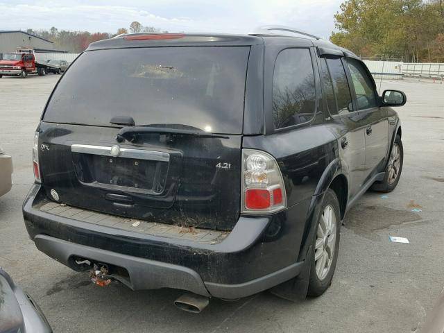 5S3ET13S872803177 - 2007 SAAB 9-7X 4.2I BLACK photo 4