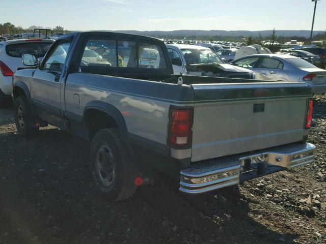 1B7GG26Y4TS553343 - 1996 DODGE DAKOTA TWO TONE photo 3